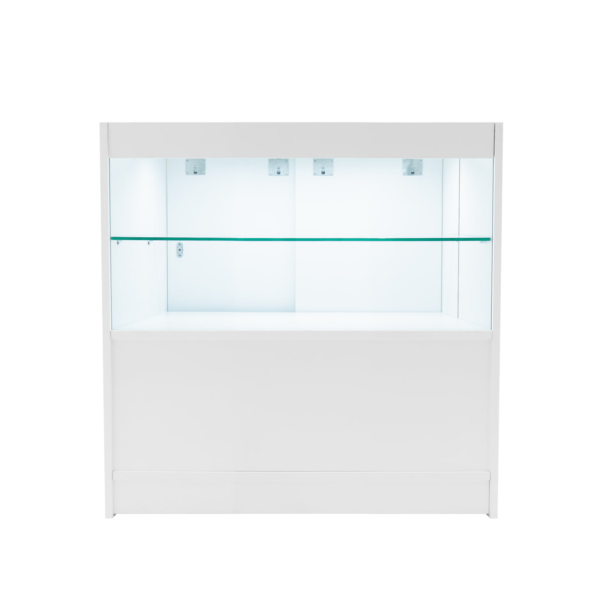 Set Mostradores Comerciales con Luz LED "SELENE" CM60+ 2x C900 – Blanco