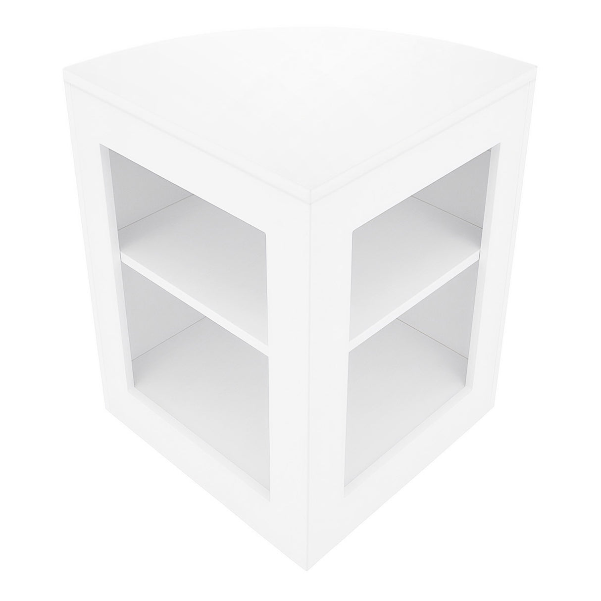 Set Mostradores Comerciales con Luz LED "ADONIS" CM60 + B900 + C900 – Blanco