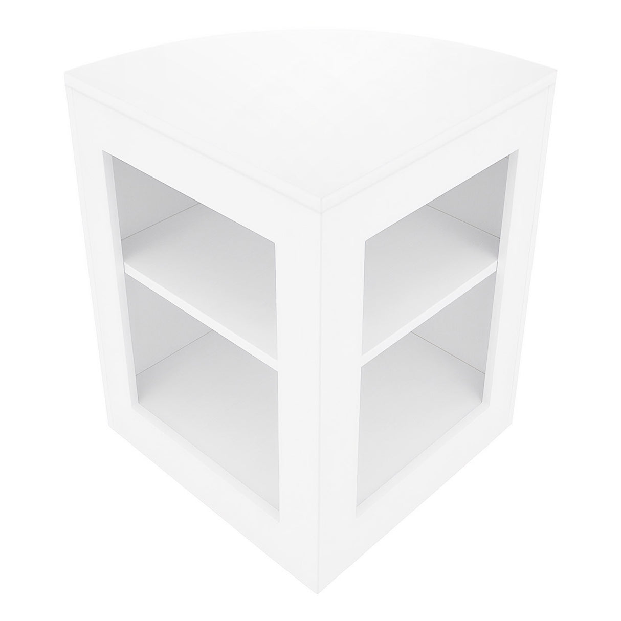 Set Mostradores Comerciales con Luz LED "ARIES" CM60 + 2xK900 + TB60 – Blanco