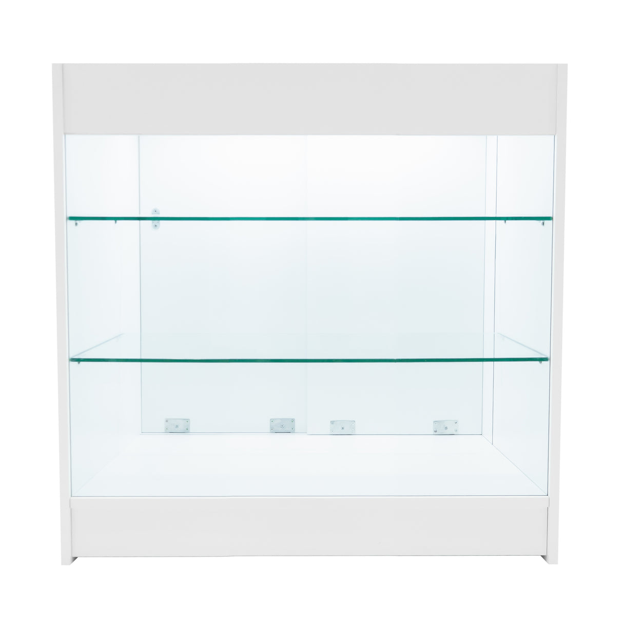 Set Mostradores Comerciales con Luz LED "ASTRO" LM60 + 2xK900 + TB60 – Blanco