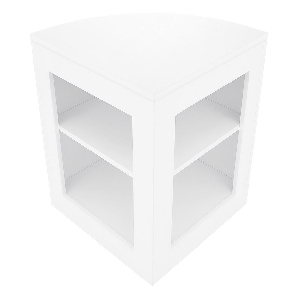 Set Mostradores Comerciales con Luz LED "ADONIS" CM60 + B1200 + C1200 – Blanco