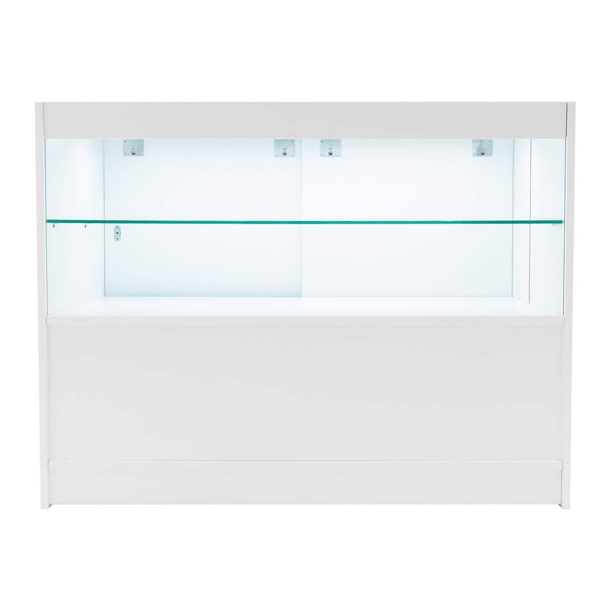 Set Mostradores Comerciales con Luz LED "PHOENIX" CM60 + 2xC1200 + TB60 – Blanco