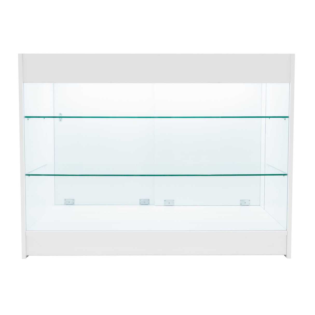 Set Mostradores Comerciales con Luz LED "ARIES" CM60 + 2xK1200 + TB60 – Blanco