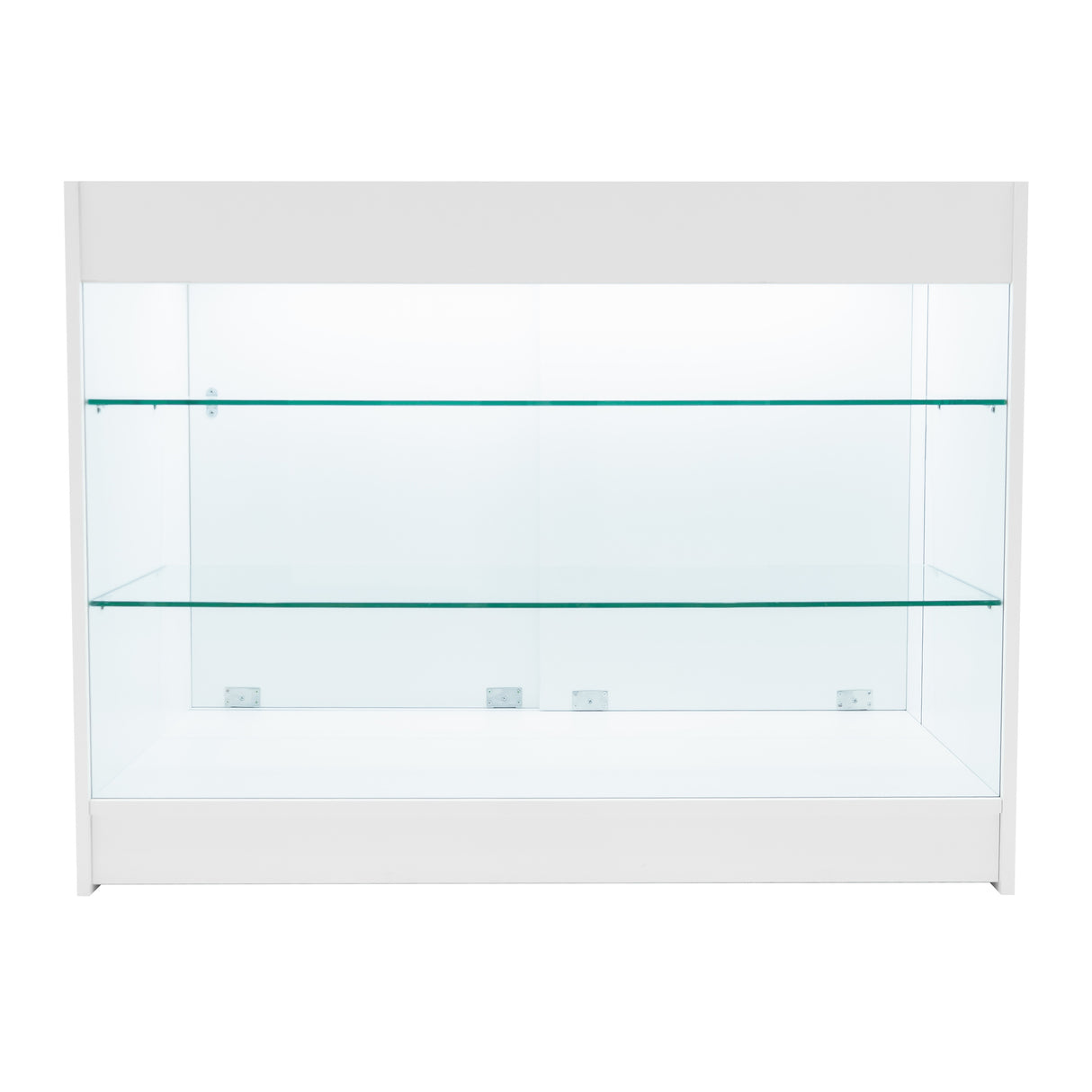 Set Mostradores Comerciales con Luz LED "ASTRO" LM60 + 2x K1200 + TB60 – Blanco