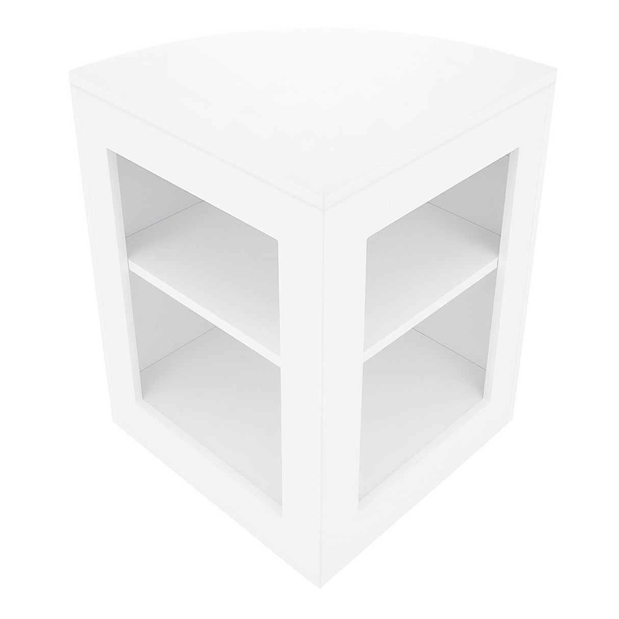 Set Mostradores Comerciales con Luz LED "ADONIS" CM60 + B1500 + C1500 – Blanco