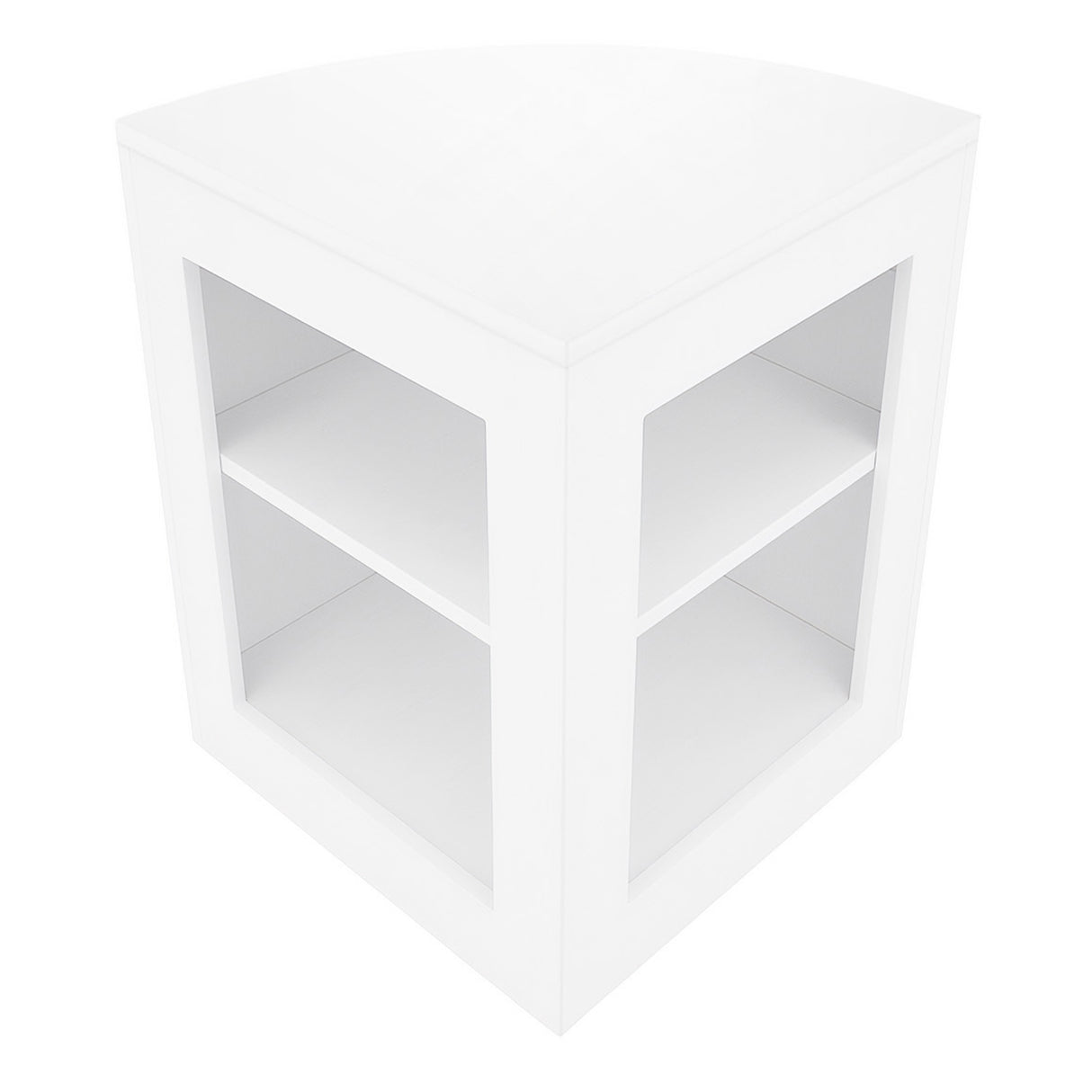 Set Mostradores Comerciales con Luz LED "TRITON" CM60 + K1500 + B1500 – Blanco