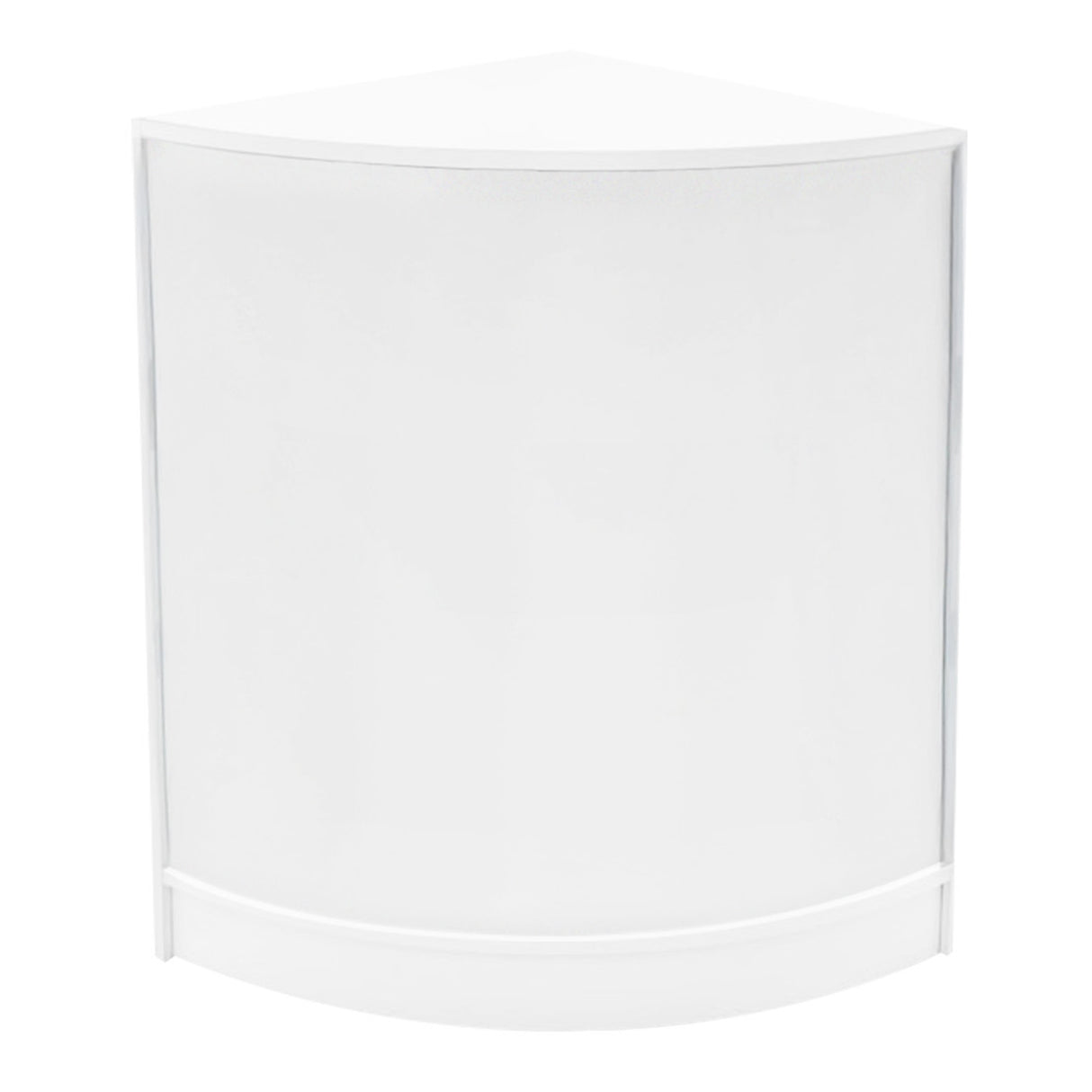 Set Mostradores Comerciales con Luz LED "LUNA" CM60 + 2xB1500 + TB60 – Blanco