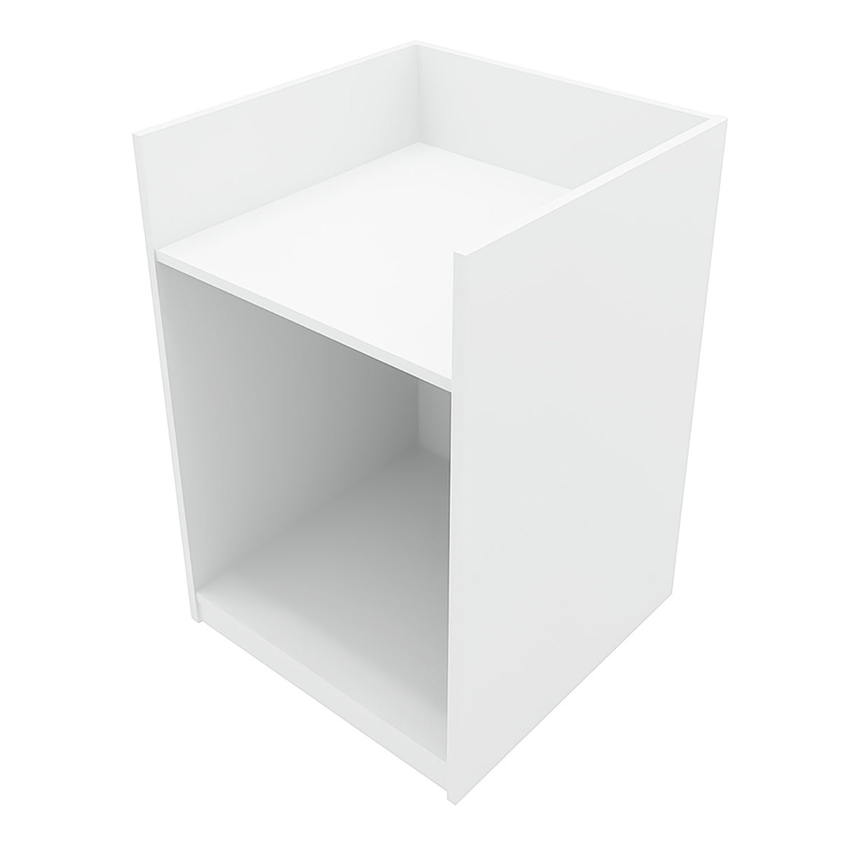 Set Mostradores Comerciales con Luz LED "SAGITTARIUS " LM60 + 2xB1500 + TB60 – Blanco