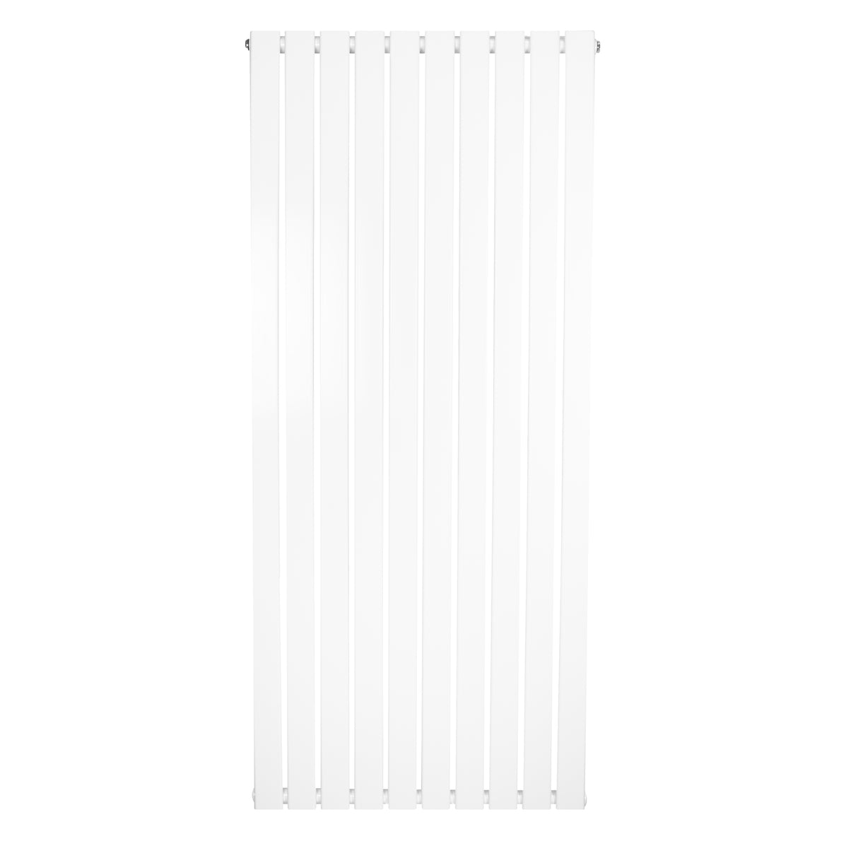 Radiador de columna única blanco de 1600 mm x 700 mm, con diseño vertical y acabado liso, ideal para calefacción eficiente