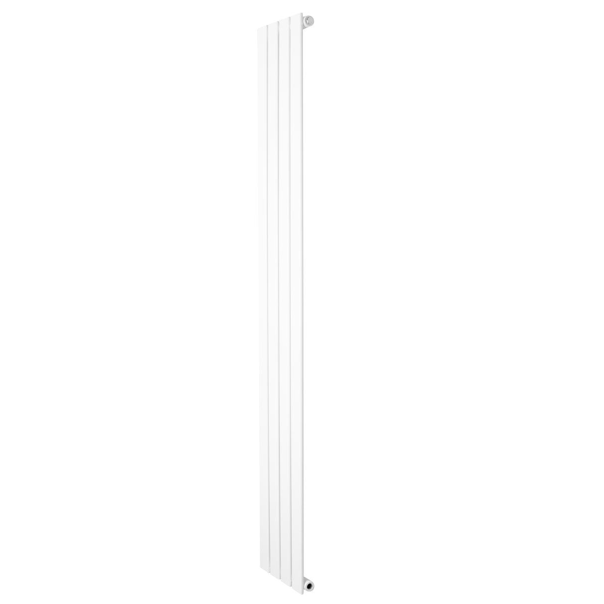 Radiador de columna única blanco de 1800 mm x 280 mm, diseño moderno y elegante, superficie lisa y acabado brillante