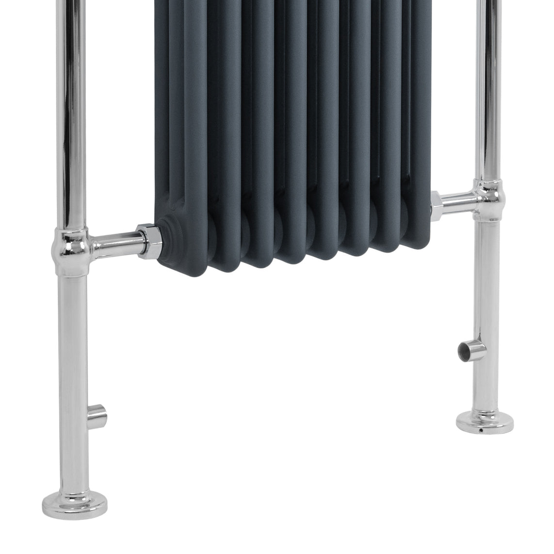 Radiador Toallero Tradicional – 950mm x 660mm – Gris Antracita