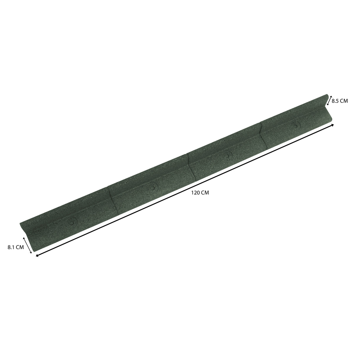 Bordura Flexible para Jardín 6 x 1.2 m – Verde