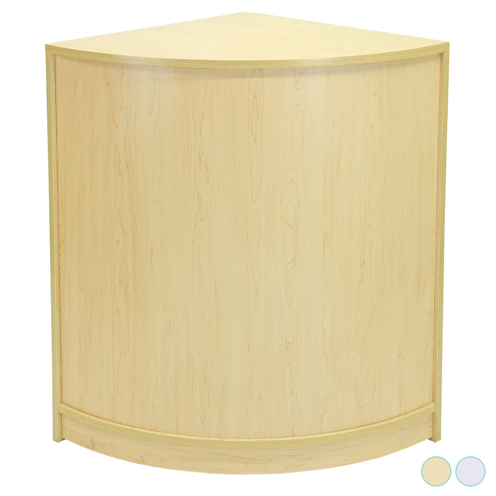 Mostrador de esquina para tienda minorista CM60 - Arce