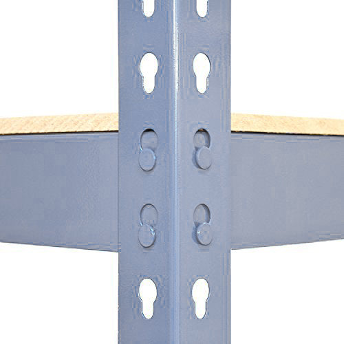 3 estanterías de metal gris Q-Rax de 90 x 50 x 180 cm