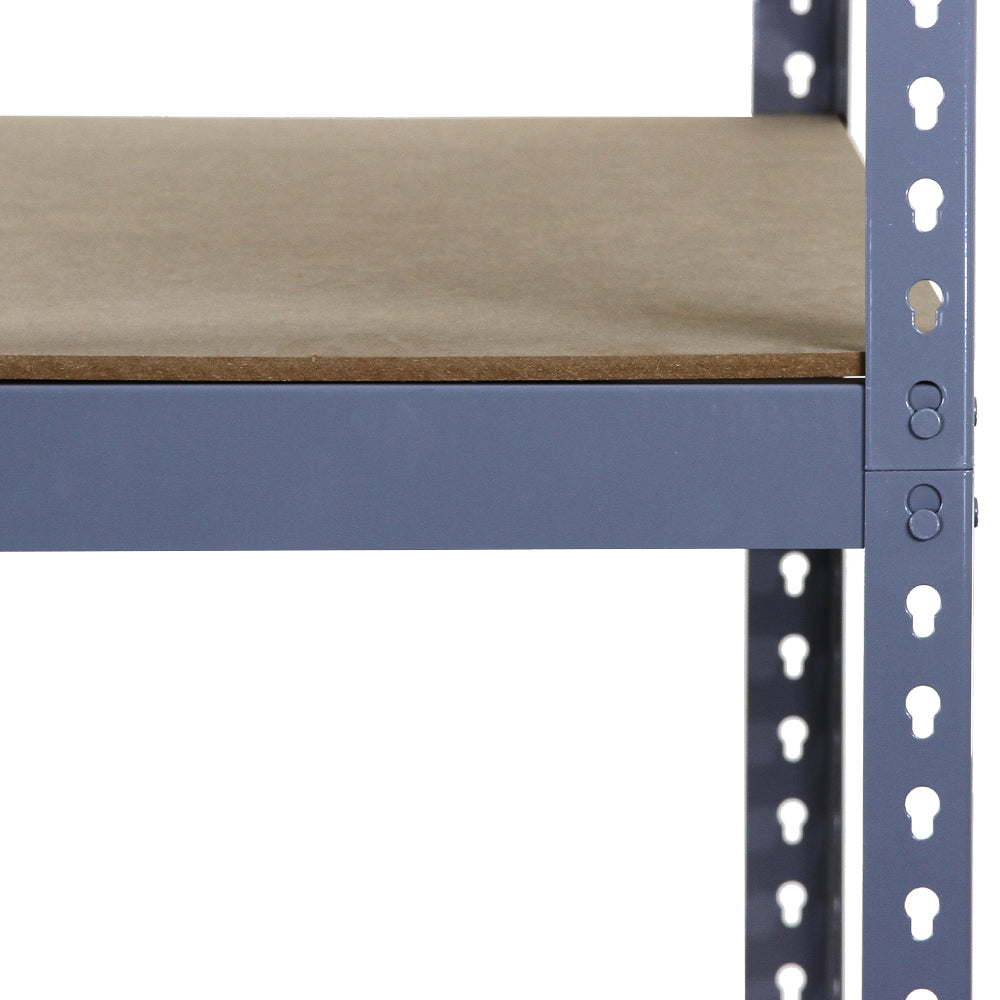 3 Estanterías Q-Rax Grises 120 x 50 x 180cm de Acero Sin Tornillos