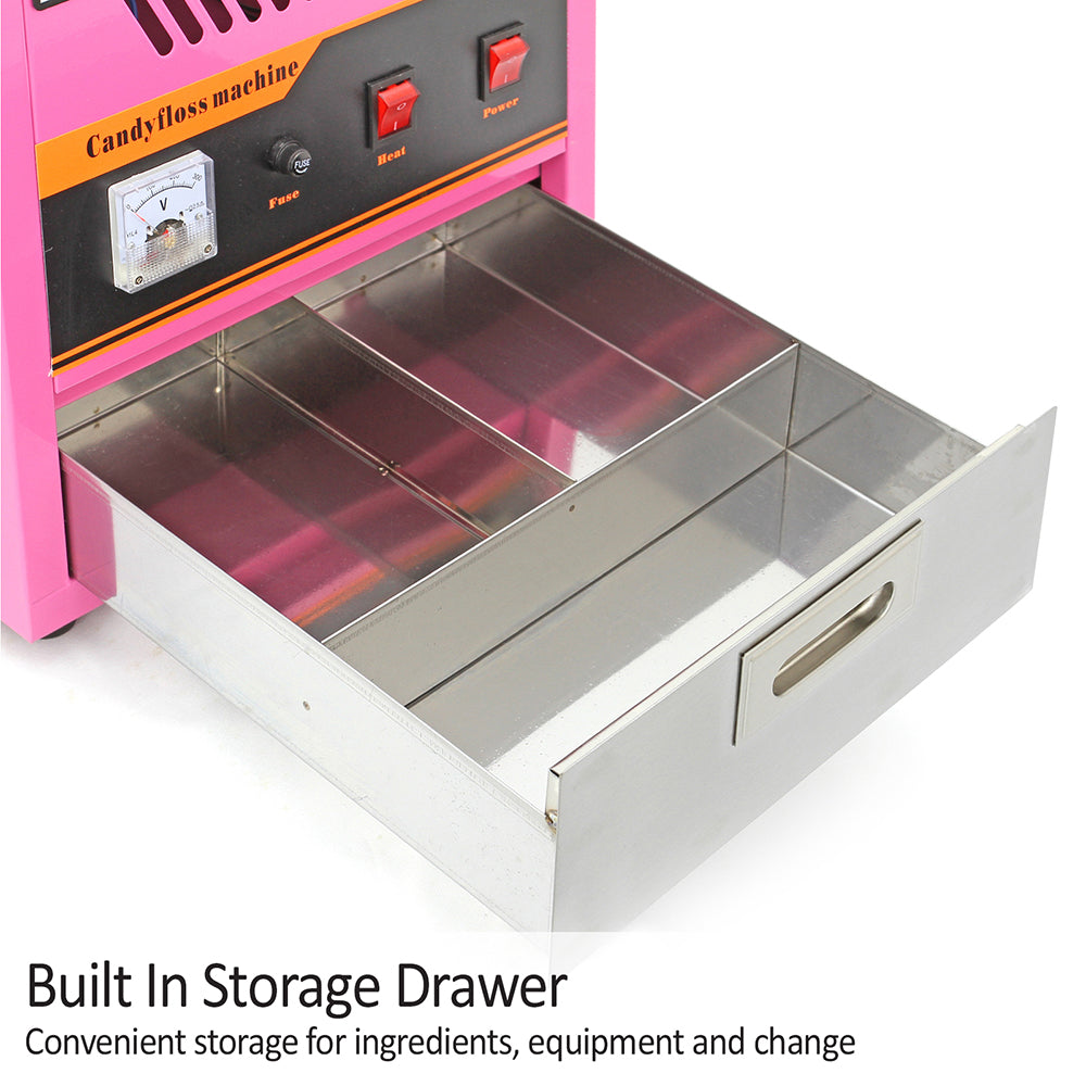 Máquina de Algodón de Azúcar Kukoo con 500 palillos