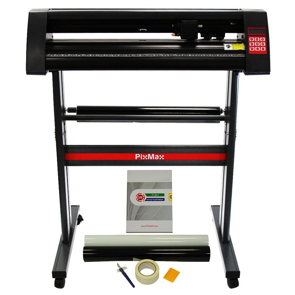 Plotter PixMax de Corte de Vinilo, Software FlexiStarter y Kit Weeding