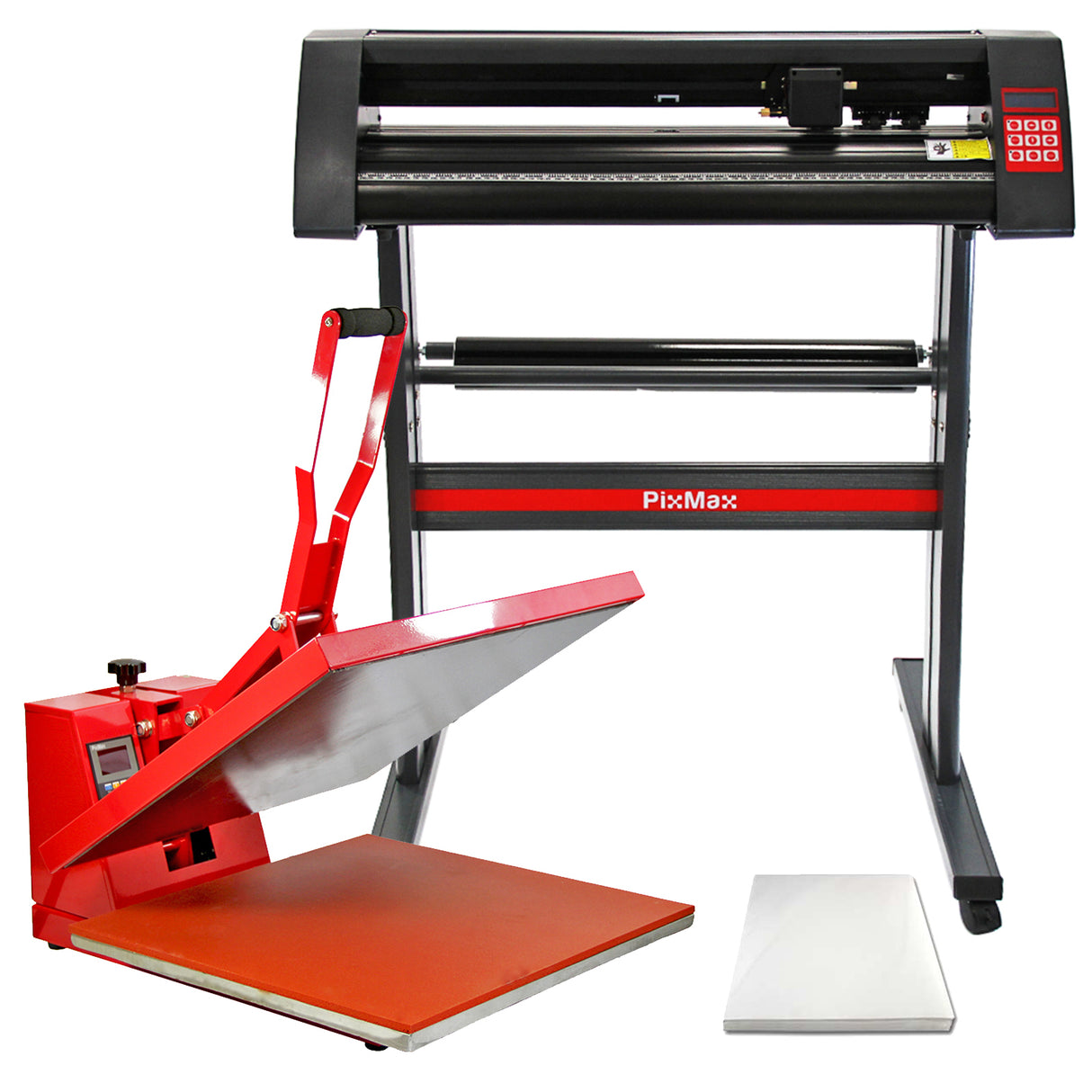 Plotter para Corte de Vinilo de 72cm y Prensa Térmica de 50x50cm