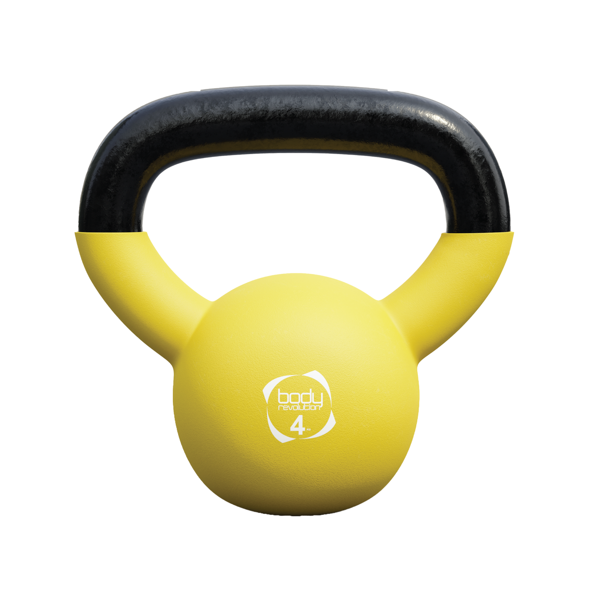 Pesa Rusa Kettlebell de Neopreno Body Revolution - 4 kg