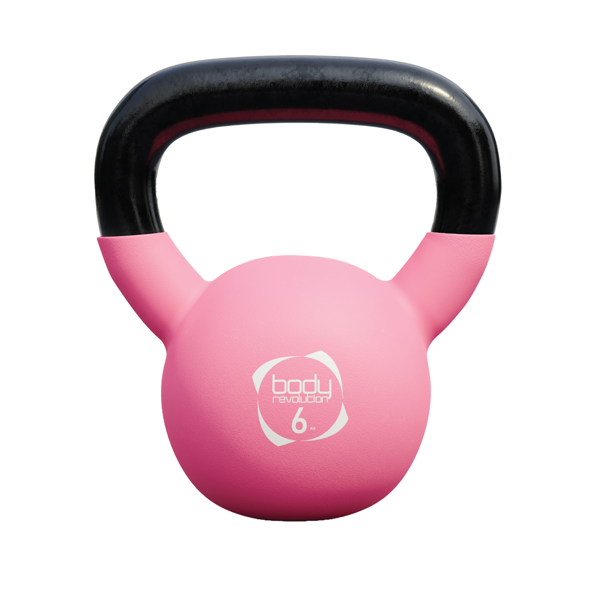 Pesa Rusa Kettlebell de Neopreno Body Revolution - 6kg
