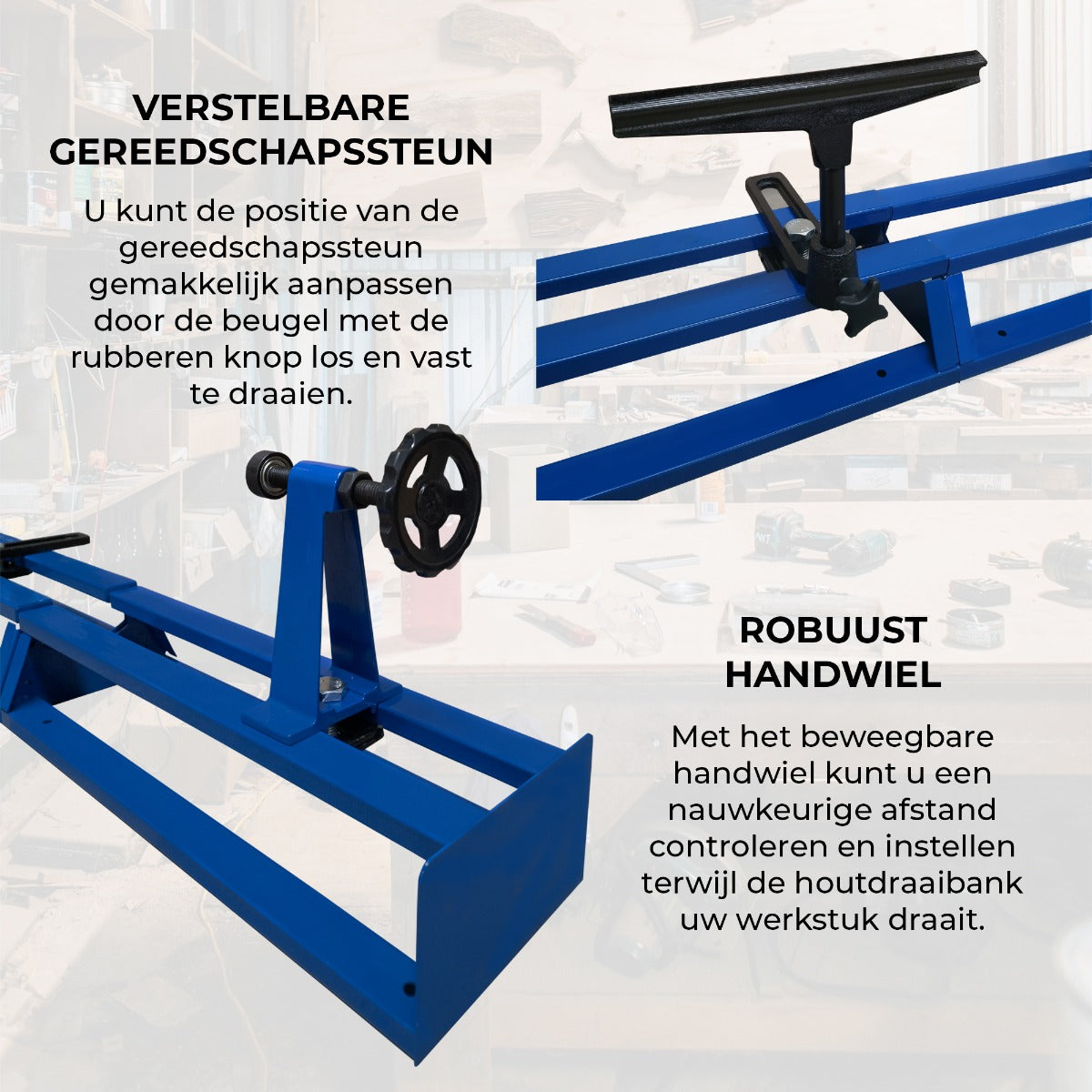 Torno de Madera para Entusiastas del Bricolaje