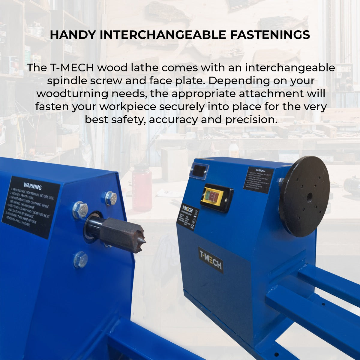 Torno de Madera para Entusiastas del Bricolaje