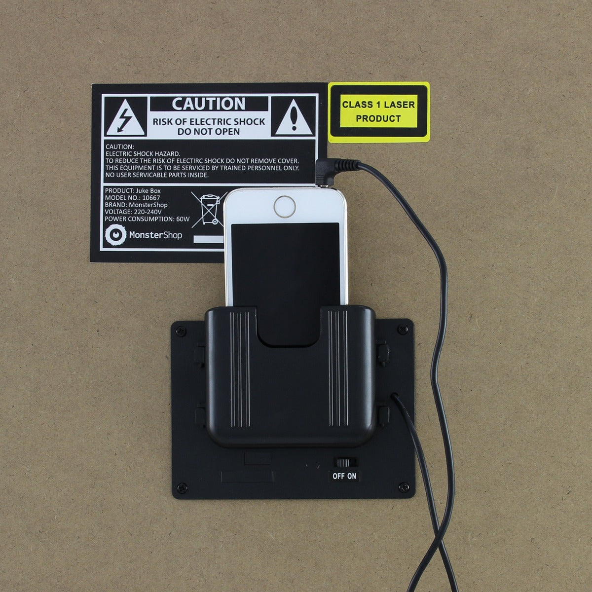 Tocadiscos Retro para CD y USB con Radio