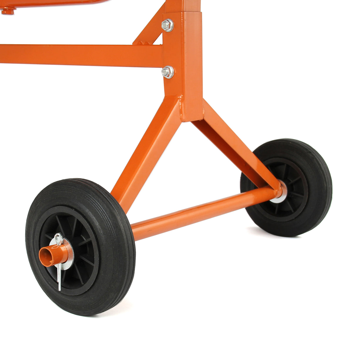 Mezcladora de cemento eléctrica T-Mech de 70 l con juego de llana