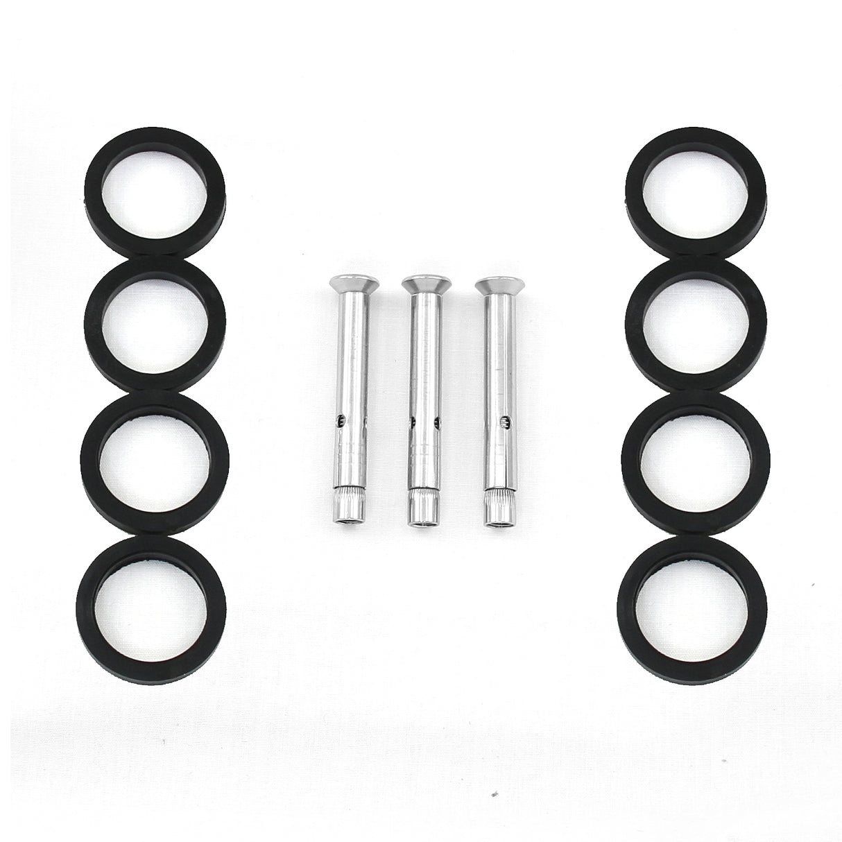 Balaustrada de Metal Cepillado Poste Final de Escalera de Acero Inoxidable 90cm