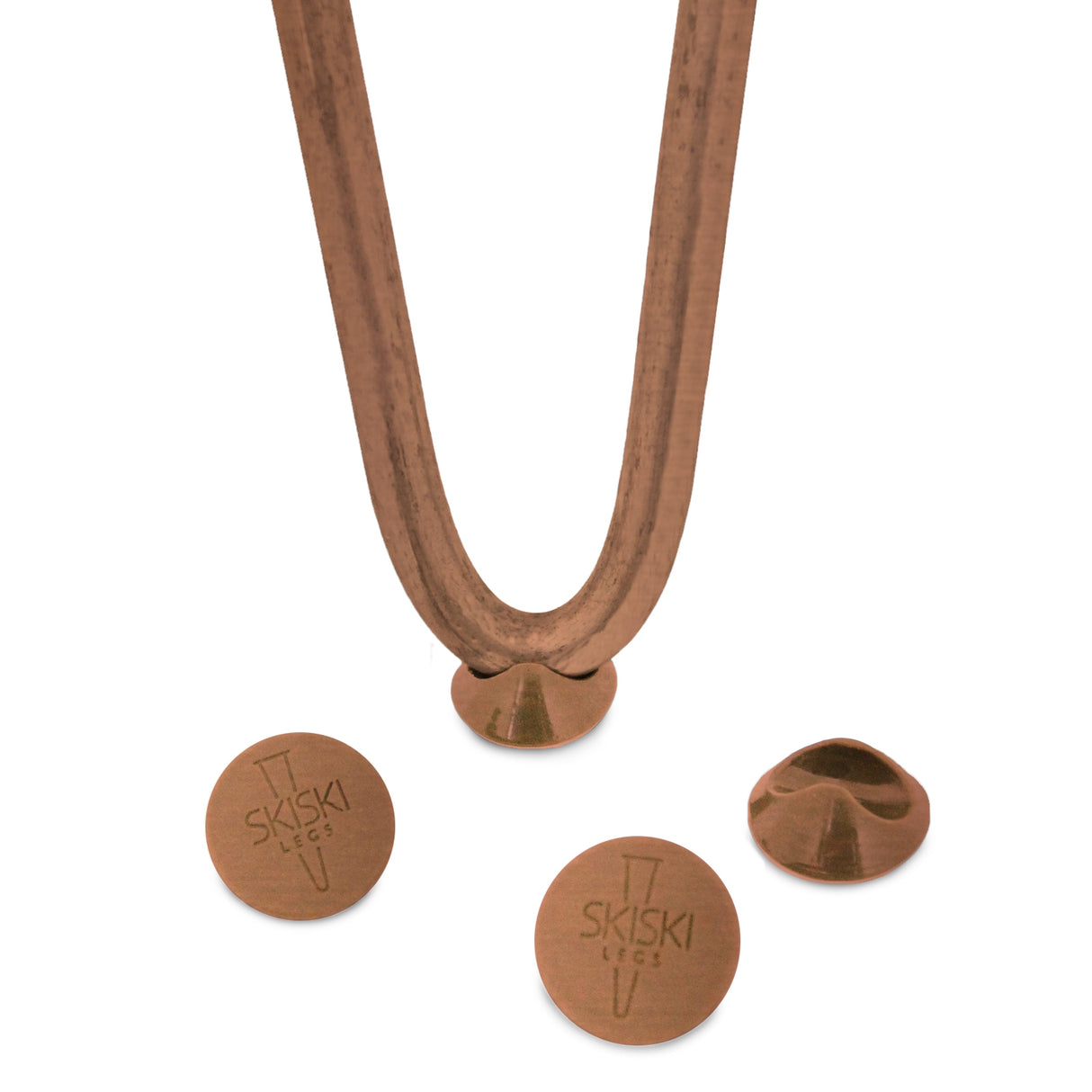 4 Patas de Horquilla para Mesa SkiSki Legs 71 cm de Altura 2 Dientes 10mm