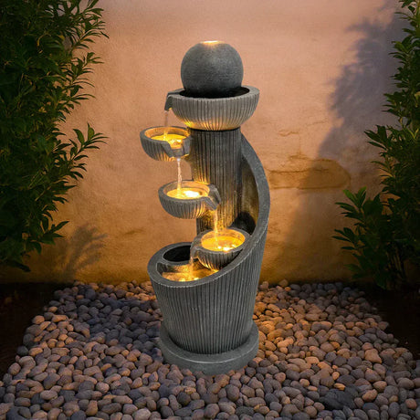 Beneficios de las Fuentes de Agua Eléctricas para el Jardín