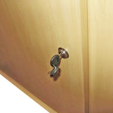 Mostrador de tienda y expositor de arce Júpiter