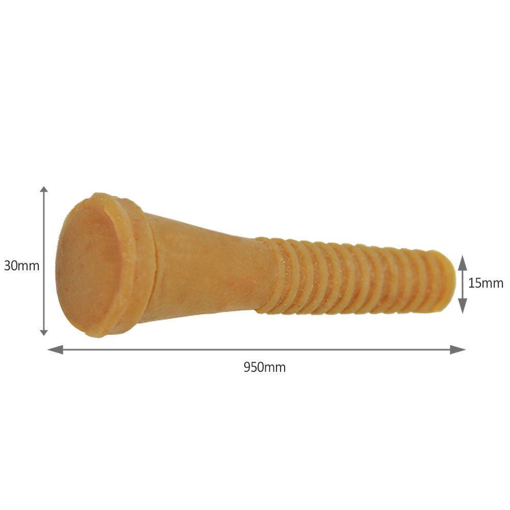 60 Dedos de Goma de Repuesto para Desplumadoras Kukoo de 50cm y 60cm