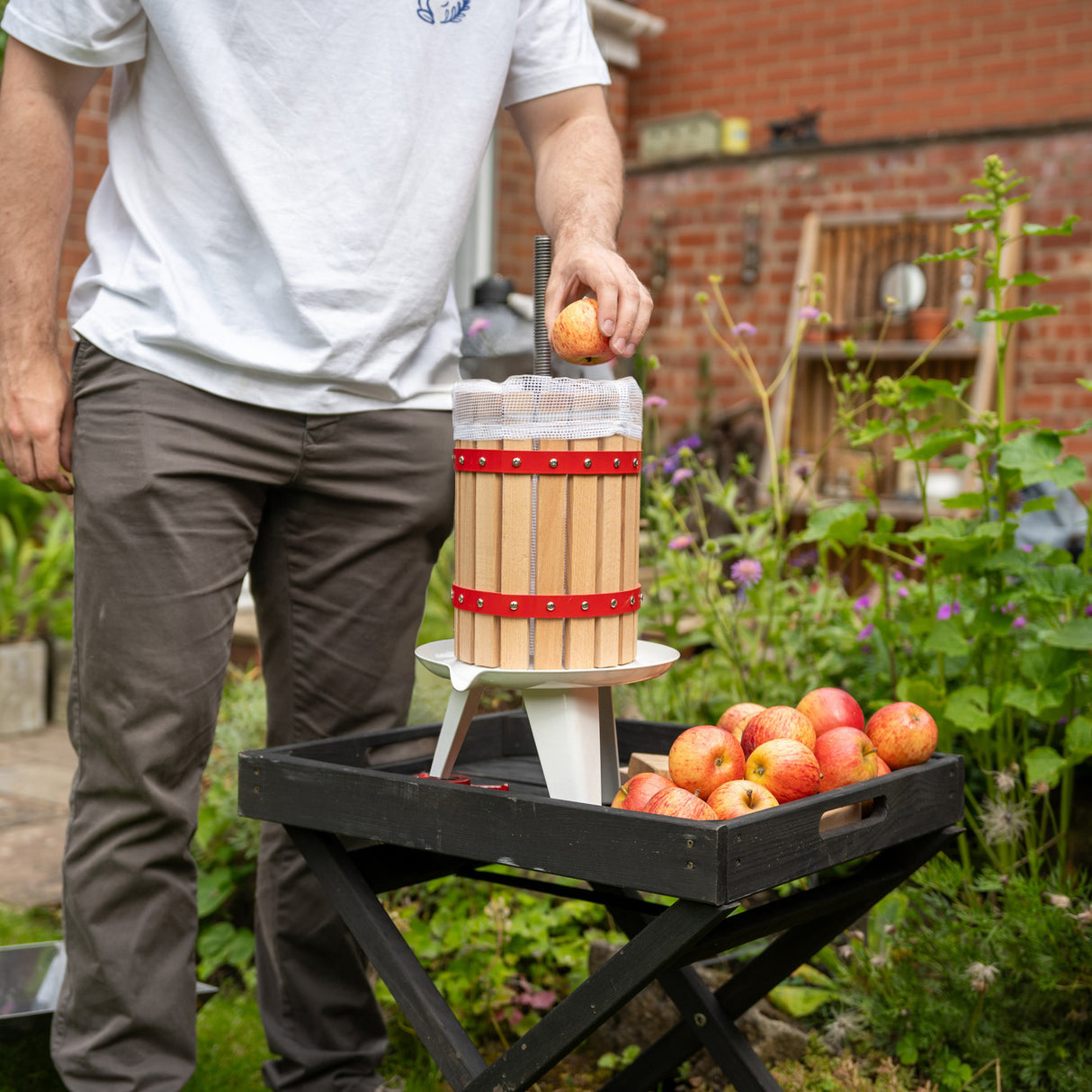 Prensa Manual de Fruta de 12 Litros  KuKoo