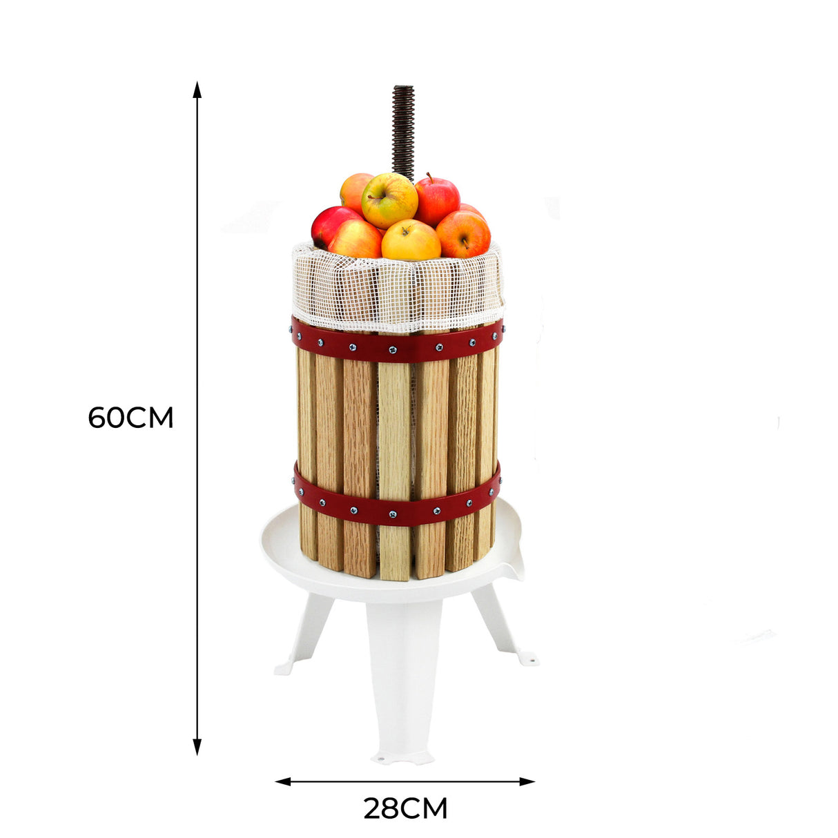 Prensa Manual de Fruta de 6 Litros  KuKoo