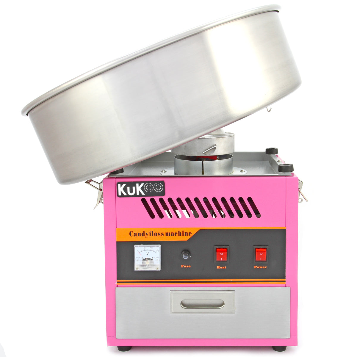 KuKoo Máquina de Algodón de Azúcar con 500 Palitos