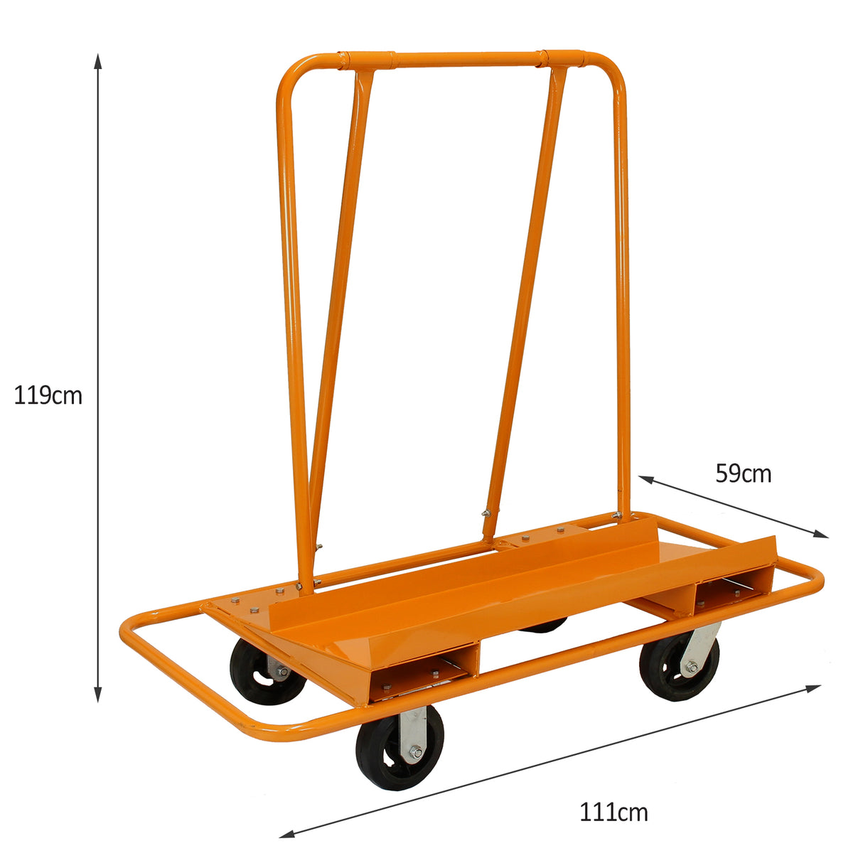 Carrito para el Transporte de Placas y Paneles de Monster Racking