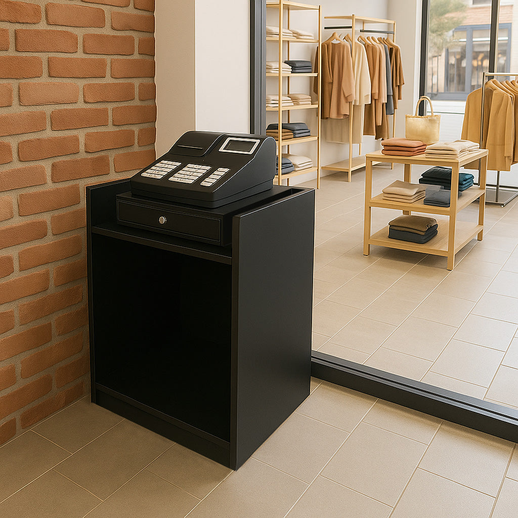 Mostrador para Caja Registradora TB60 – Negro