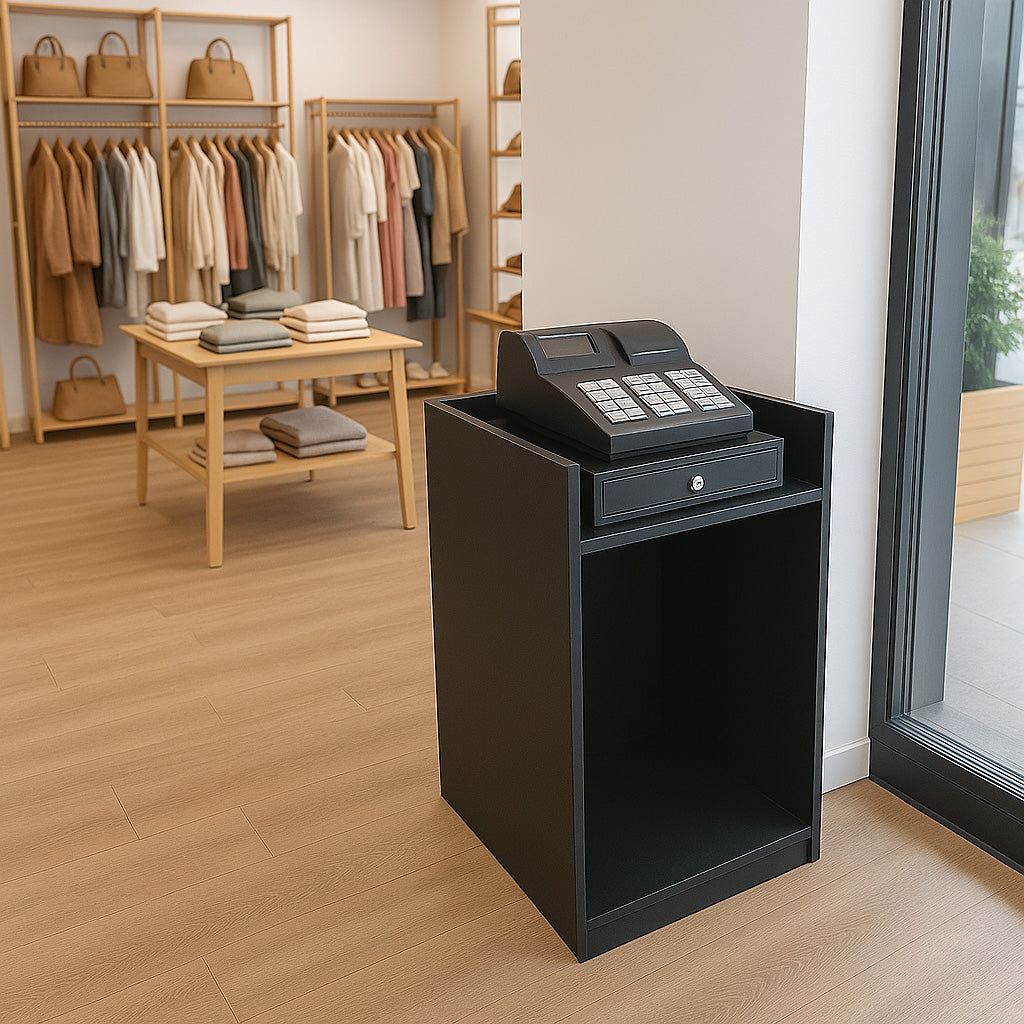 Mostrador para Caja Registradora TB60 – Negro