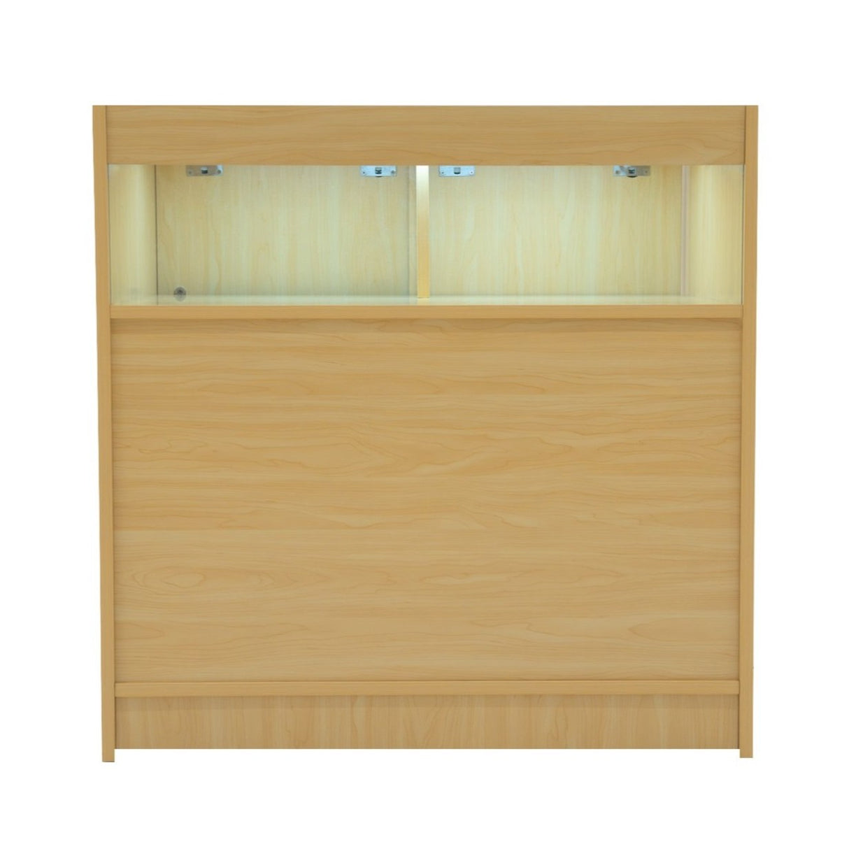 Mostrador Comercial con Luz LED B900 – Arce