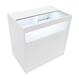 Mostrador Comercial con Luz LED B900 – Blanco