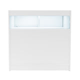 Mostrador Comercial con Luz LED B900 – Blanco