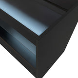 Mostrador Comercial con Luz LED C900 – Negro