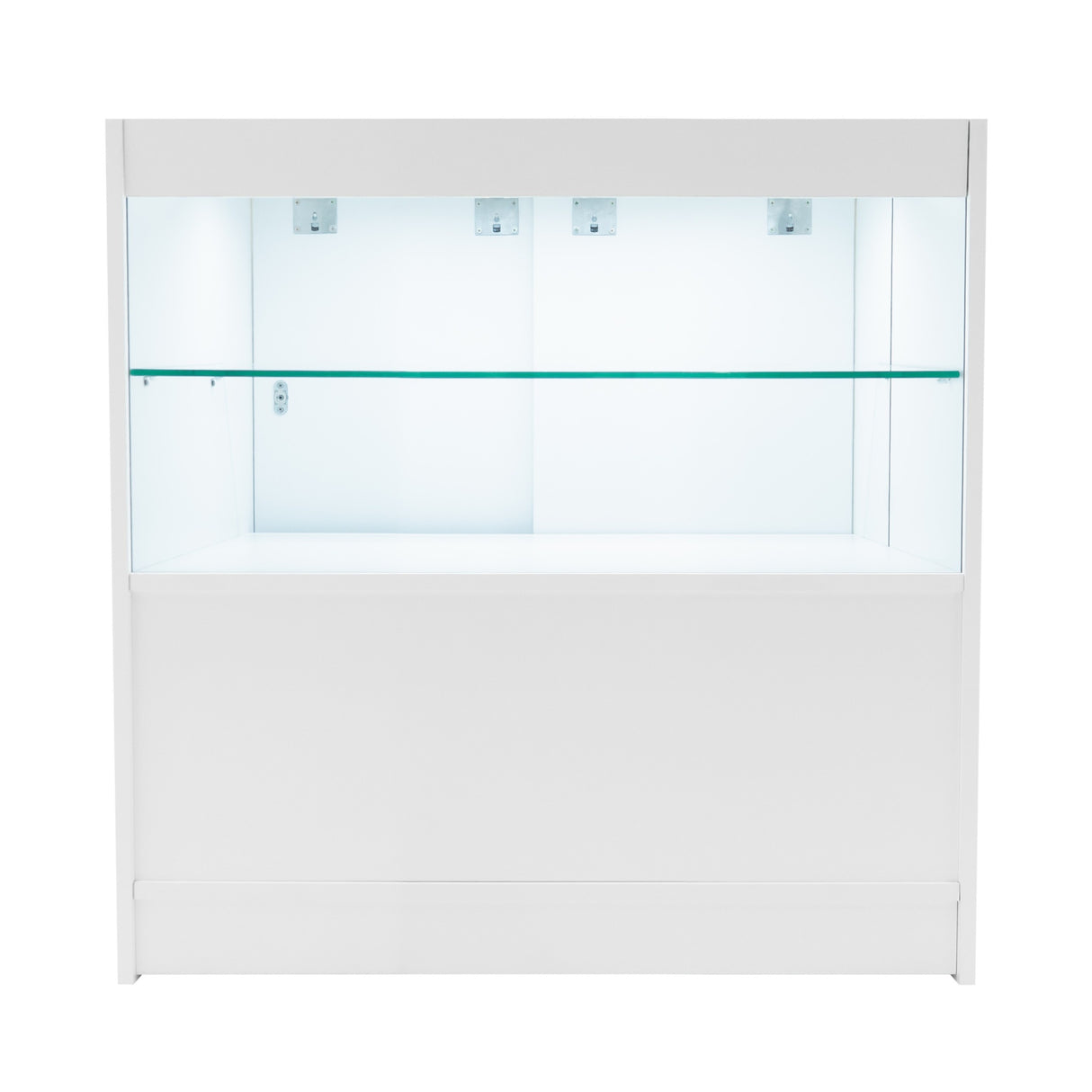 Mostrador Comercial con Luz LED C900 – Blanco