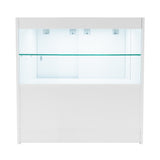 Mostrador Comercial con Luz LED C900 – Blanco