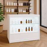 Mostrador Comercial con Luz LED C900 – Blanco