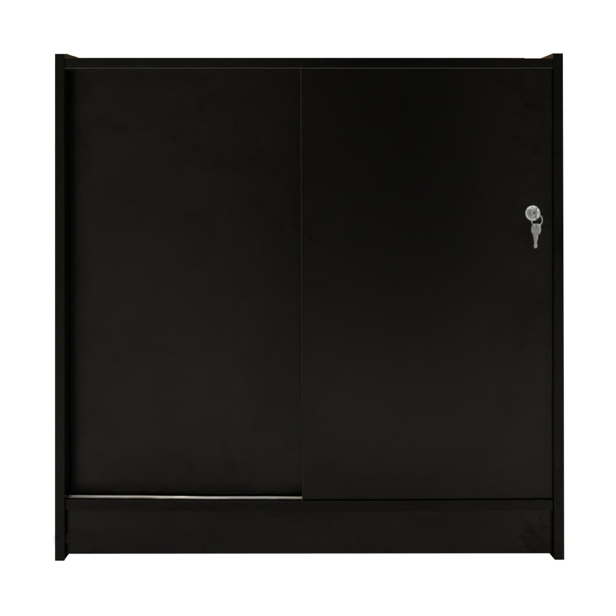 Mostrador Comercial con Luz LED K900 – Negro
