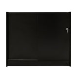 Mostrador Comercial con Luz LED B1200 – Negro