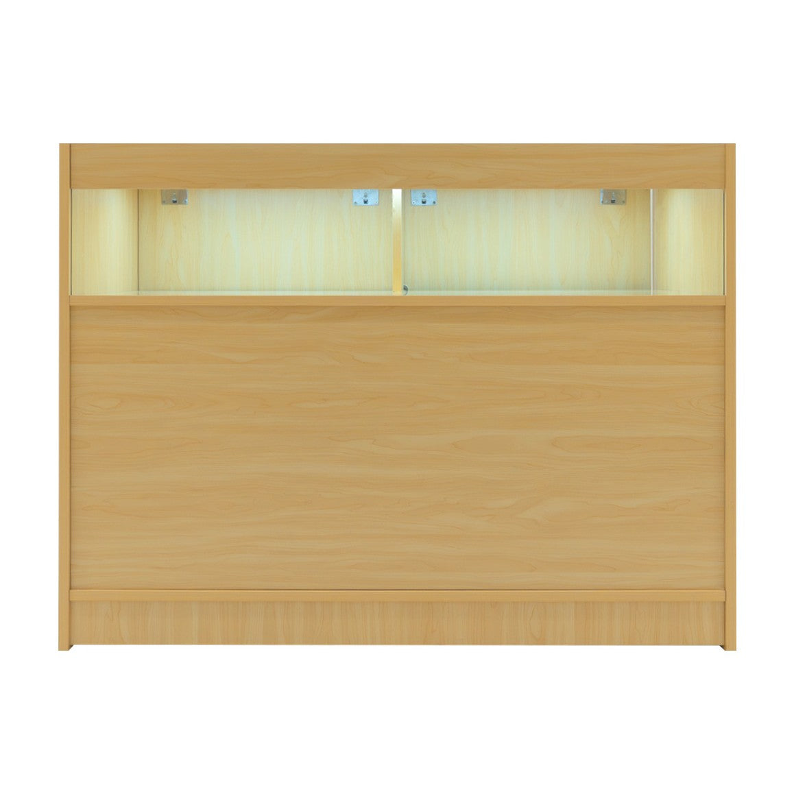 Mostrador Comercial con Luz LED B1200 – Arce