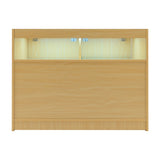Mostrador Comercial con Luz LED B1200 – Arce